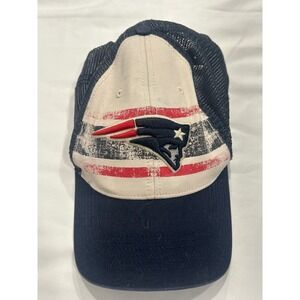 47 Brand New England Patriots Trucker Hat NFL Mesh Snapback OSFA